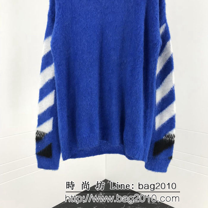 OWBLACK BRUSHED KNITWEAR Knitwear 針織拉絨馬海毛 毛衣定制面料 OS寬鬆版型 情侶款 ydi2442